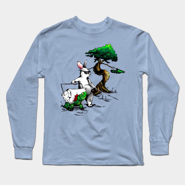 Tortoise and the Hare Long Sleeve T-Shirt by Renegade Rags